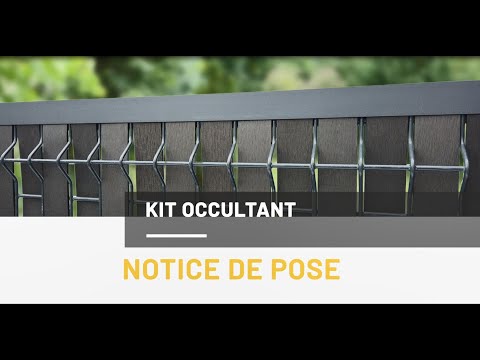 Comment poser un kit occultant Redcinha ?