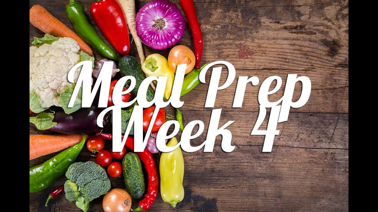 Healthy Meal Prep | Week 4 | The Domestic Geek