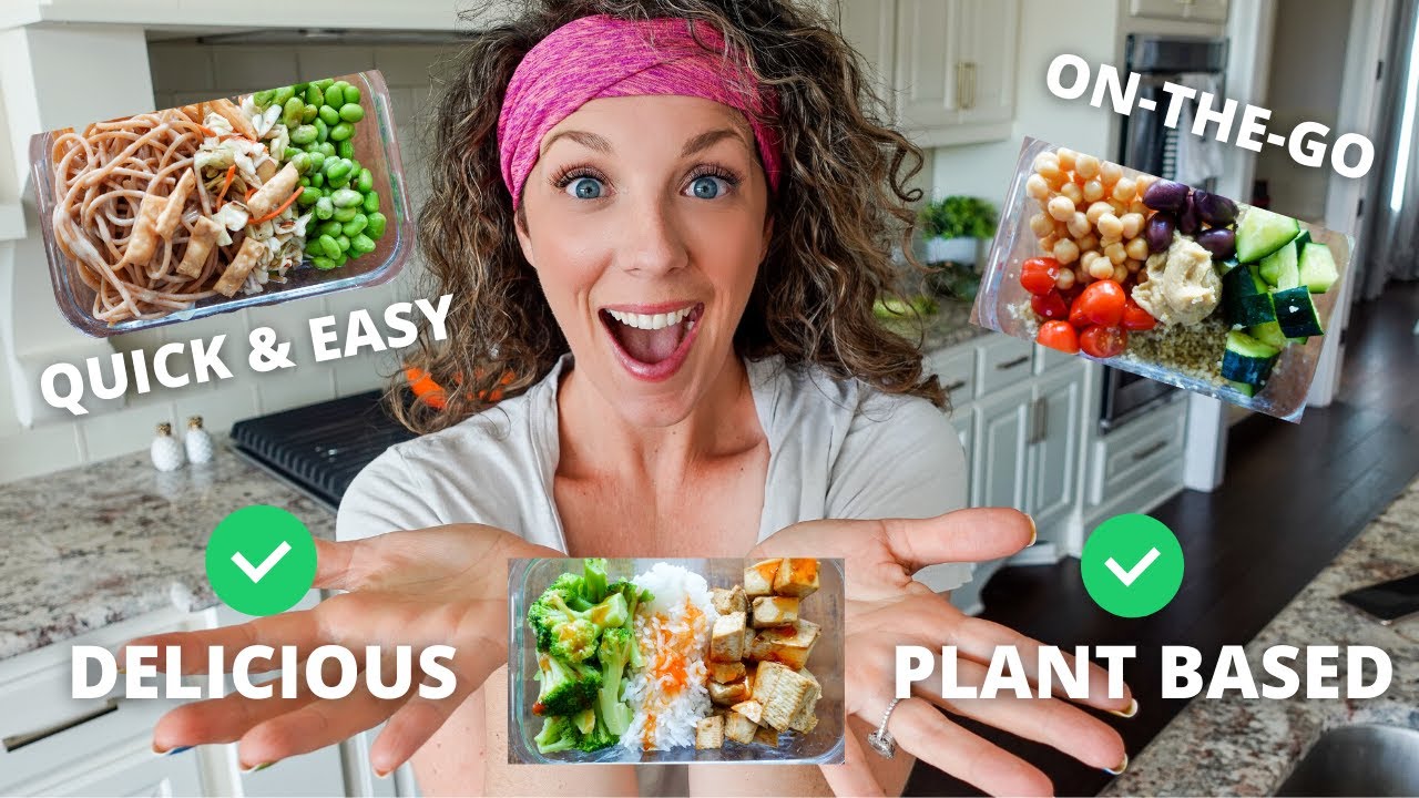 Plant Based Meal Prep For Beginners Easy And Great For On The Go Vegan Starch Solution