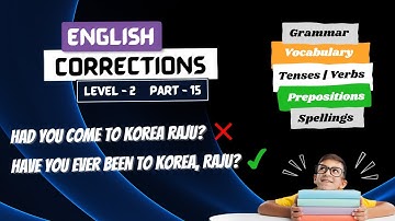 Learn English with Common Errors Level 2 Part 15 | Spotting errors | English Mistakes