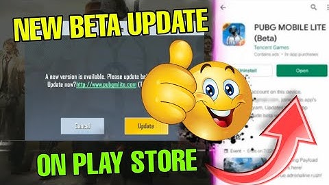 PUBG Mobile Lite Beta Update (0.18.0) is Available on playstore | How to Download new beta update