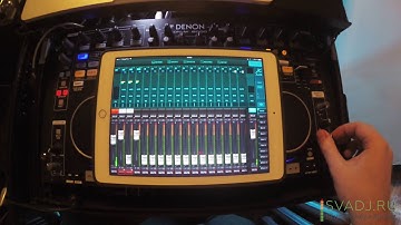 Control Behringer XR18 over MIDI-USB with Denon MC6000 and Pure Data