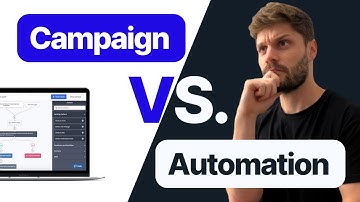 ActiveCampaign: CAMPAIGN vs AUTOMATION - What