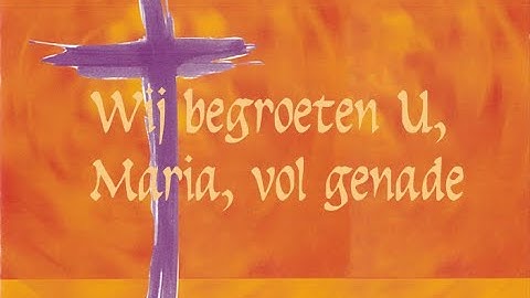 Wij begroeten U, Maria, vol genade | Emmanuel Music Nederlands