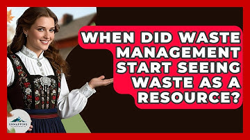 When Did Waste Management Start Seeing Waste As A Resource? - Unmapping Scandinavia