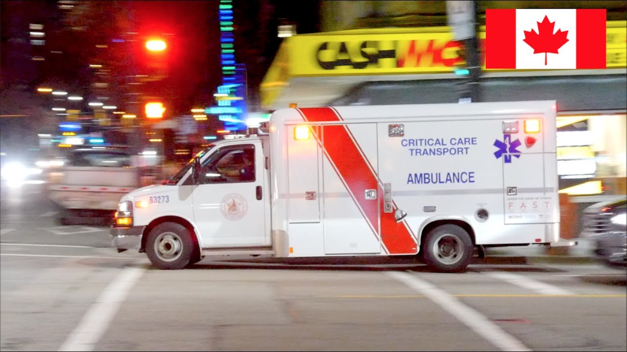 RARE BC Ambulance Critical Care Transport PRU Responding YouTube RARE BC Ambulance Critical Care Transport PRU Responding YouTube