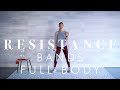 Senior & Beginner Workout - Resistance Bands Full Body Shaping