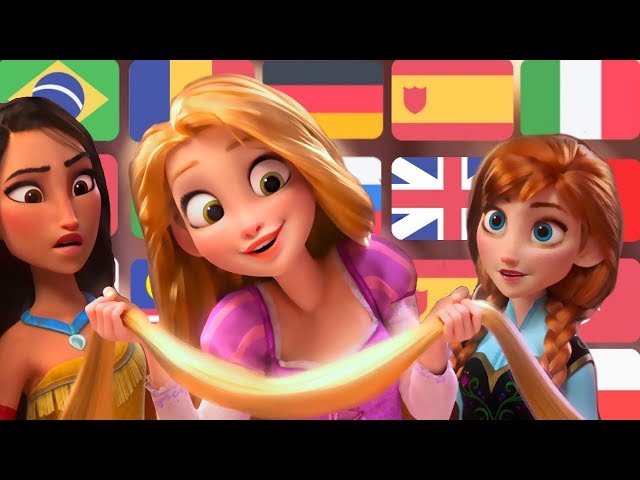 Wreck It Ralph 2 Princesses Scene In 23 Languages Youtube