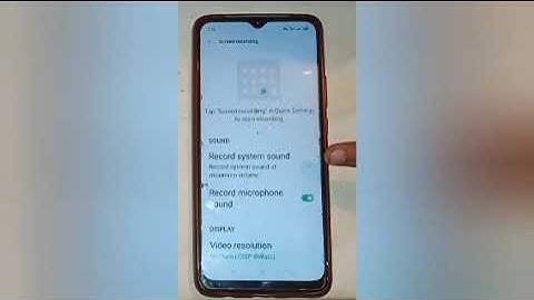how to off screen recording in oppo a15, disable screen recording settings