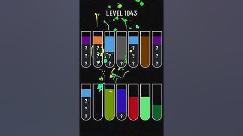 Water Sort Puzzle level 1043
