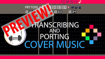 Transcribing & Porting Cover Music - Pico-8 Music Tutorial #57 (PREVIEW)