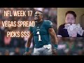 NFL WEEK 15 VEGAS SPREAD PICKS $$$ - YouTube