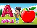 Phonics Song 2 with TWO Words in 3D - A For Airplane - ABC Alphabet Songs with Sounds for Children