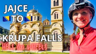 Cycling Bosnia ⛰️ Steep Climbs, Rocky Descents to Krupa Waterfall | Balkan Bike Tour