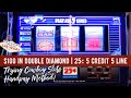 Trying the cowboy slots handpay method on a 5 line double diamond in las vegas  step 1