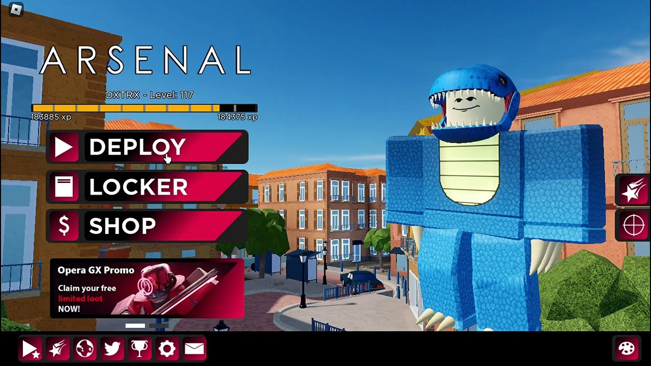 ROBLOX, JUGANDO ARSENAL, Gameplay