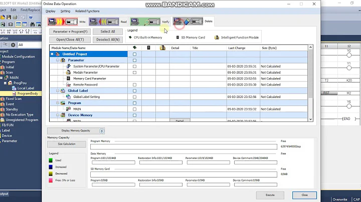 Reading Program from FX5U-plc