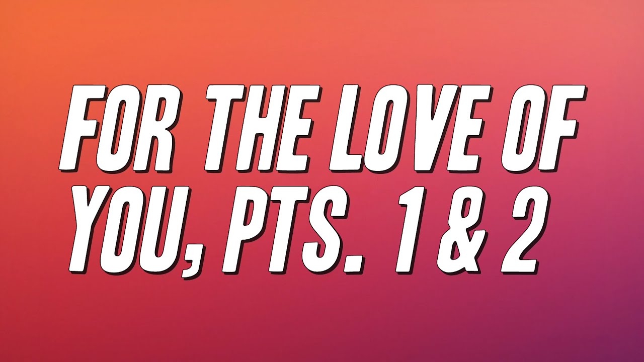 洋楽 For The Love Of You 1 The Isley Brothers - For the Love of You, Pts. 1 & 2 (Official