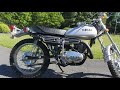 1972 Yamaha RT2 360 Restoration Review Video