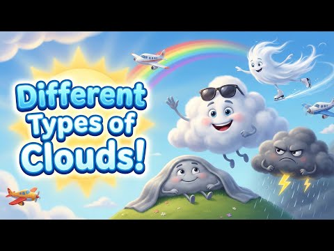 What Are the Different Types of Clouds? ☁️ Cumulus, Stratus & Cirrus Explained!