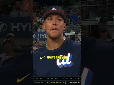 Aaron Judge Watches Jazz Chishom S Homer Run Derby Mlb Highlights Homerunderby Allstar