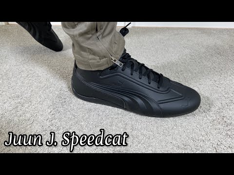国内配送 PUMA SPEEDCAT MID JUUNJ BLACK Juun J. X Puma Speedcat Mid Review& On foot - YouTube