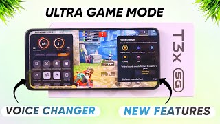 Vivo T3x 5G Ultra Game Mode Voice Changer And New Features 🔥