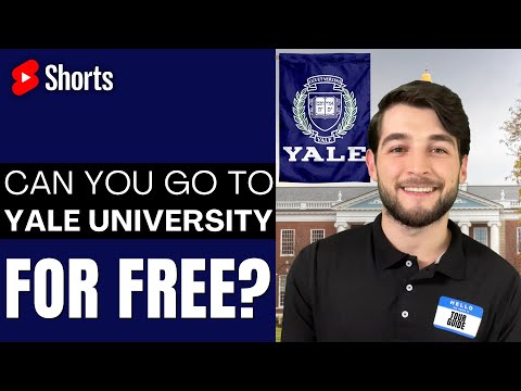 Can you go to Yale University for Free? #Short #CollegeTour