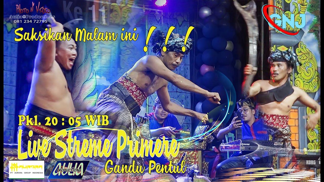Live Pagelaran Kesenian Daerah // Lawak // Gandu + Pentul (Sasono Pentul Budoyo)