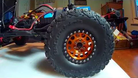 Axial SCX10II Build with Mods Werty Made Bumper Mounts