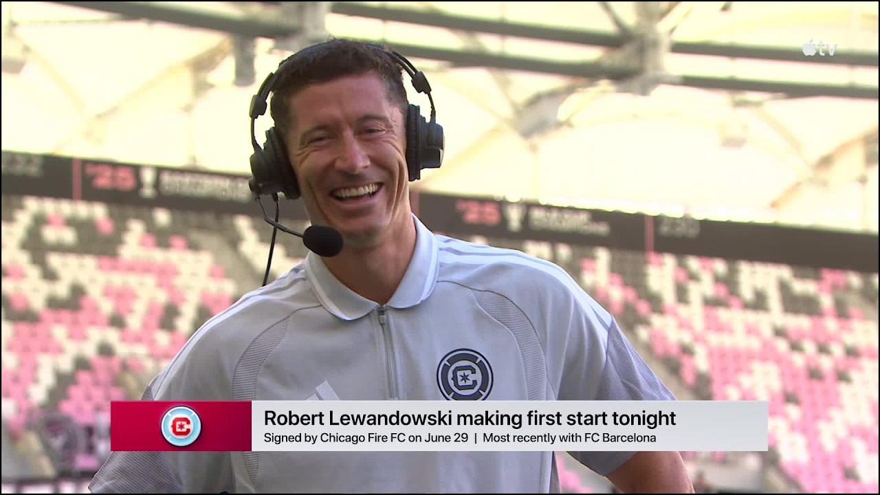 Robert Lewandowski Prepares For Chicago Fire Debut!