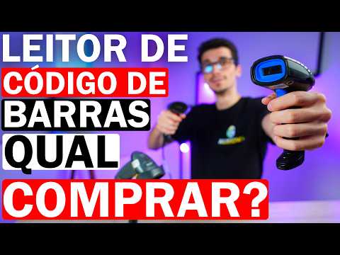 QUAL O MELHOR LEITOR DE CÓDIGO DE BARRAS - Não compre sem antes assistir este video