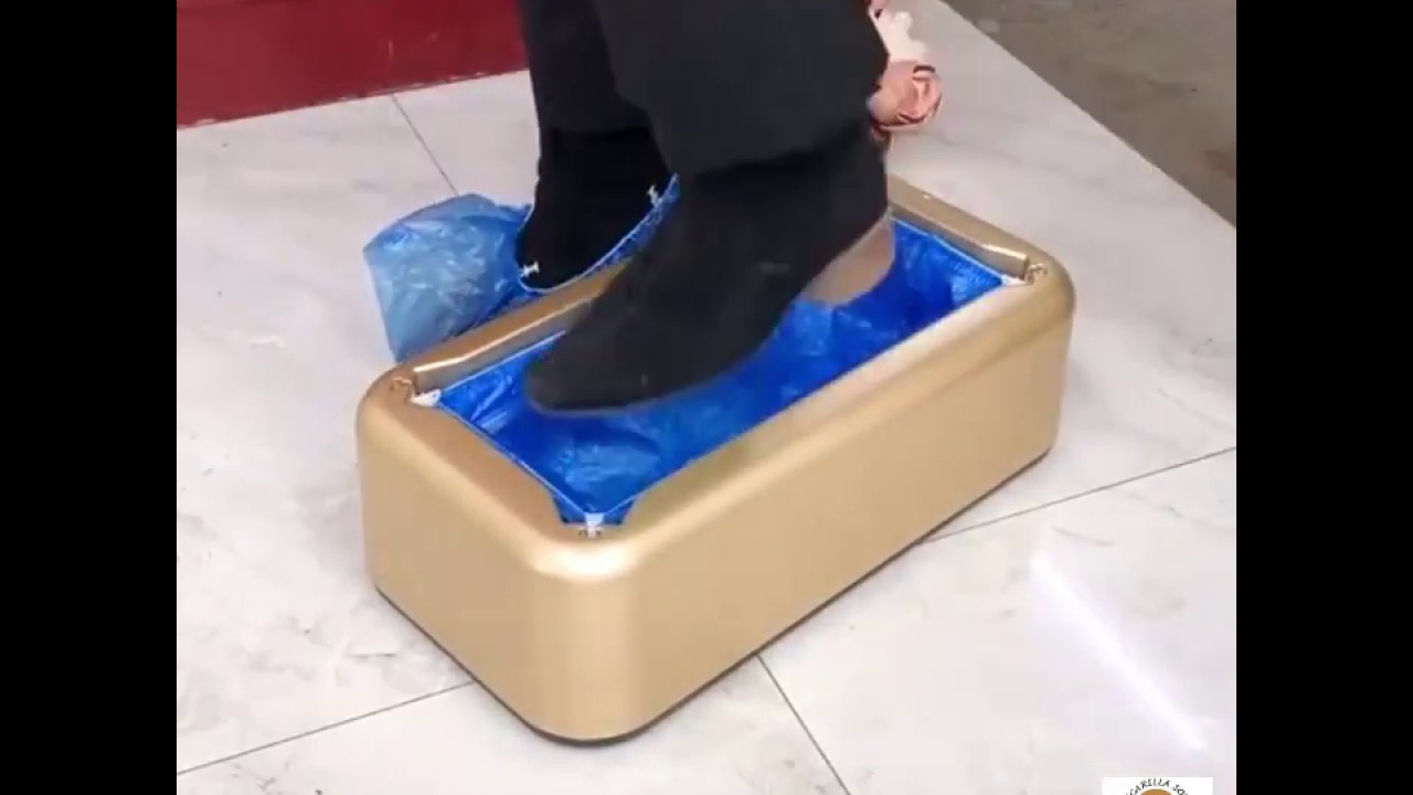 Paquete De 2 Dispensadores Automáticos De Cubrebotas Paquete De 2 Dispensadores Automáticos De Cubrebotas