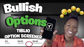 Find Call Options EASILY (Tiblio Bullish Stock Options Trading Screener) : Tiblio Review