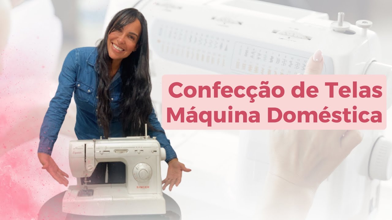Como Fazer Telas de Cabelo na Máquina Doméstica