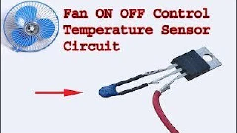 Make Fan control Temperature Sensor circuit using Thermistor