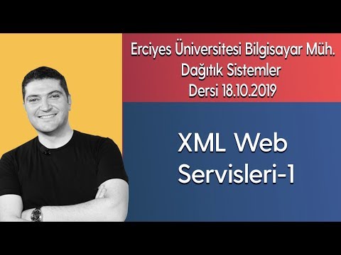 Erciyes Üni. Bilgisayar Müh. Dağıtık Sis.  Dersi 18.10.2019-XML Web Servisleri-1