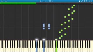 Video thumbnail of "Croatian Rhapsody Maksim Mrvica piano tutorial 100%"