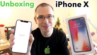 OUVERTURE iPhone X UNBOXING