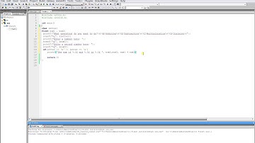 Making a Full Calculator in C Programming  Part One