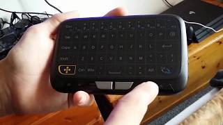 2 4GHz Mini Wireless Mouse Keyboard with Whole Panel Touchpad