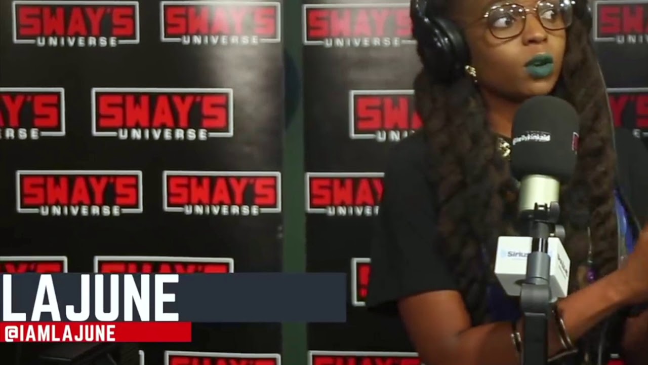 LaJune talks to Sway Calloway about her Mind EP on The Sway In The Morning Show