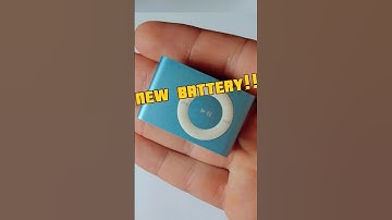 How to replace the battery in an iPod shuffle 2nd gen #ipod #ipods #apple