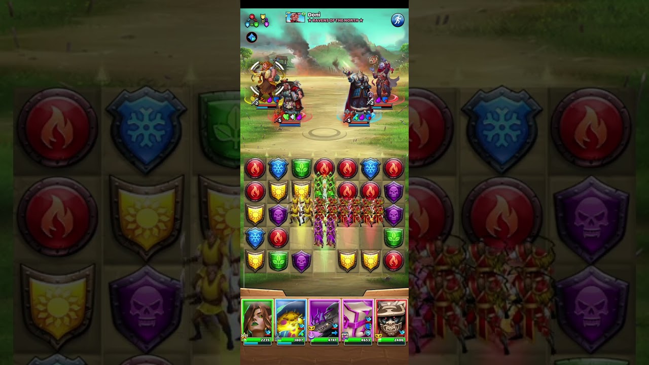 -Mandalor- vs Raven of the North | Empires & Puzzles Империя пазлов Стремительная атака