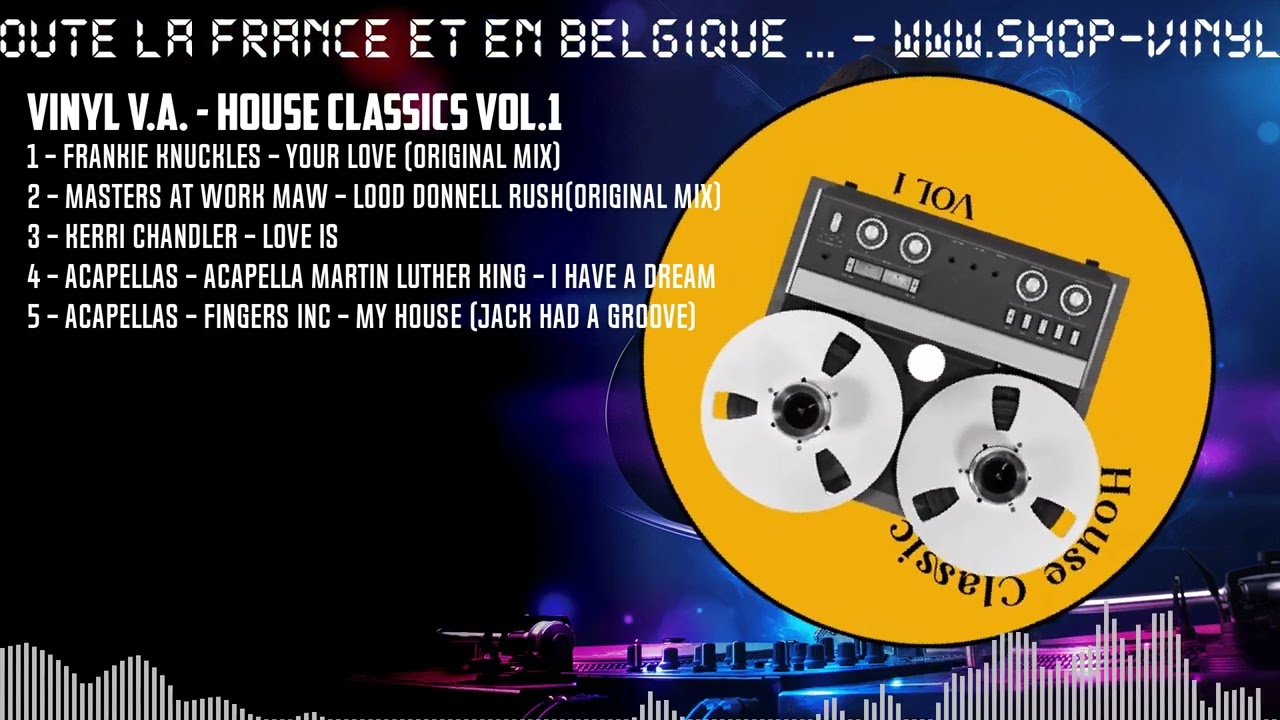 VINYL V.A. - HOUSE CLASSICS VOL.1 [BLACK] (HC001) - YouTube