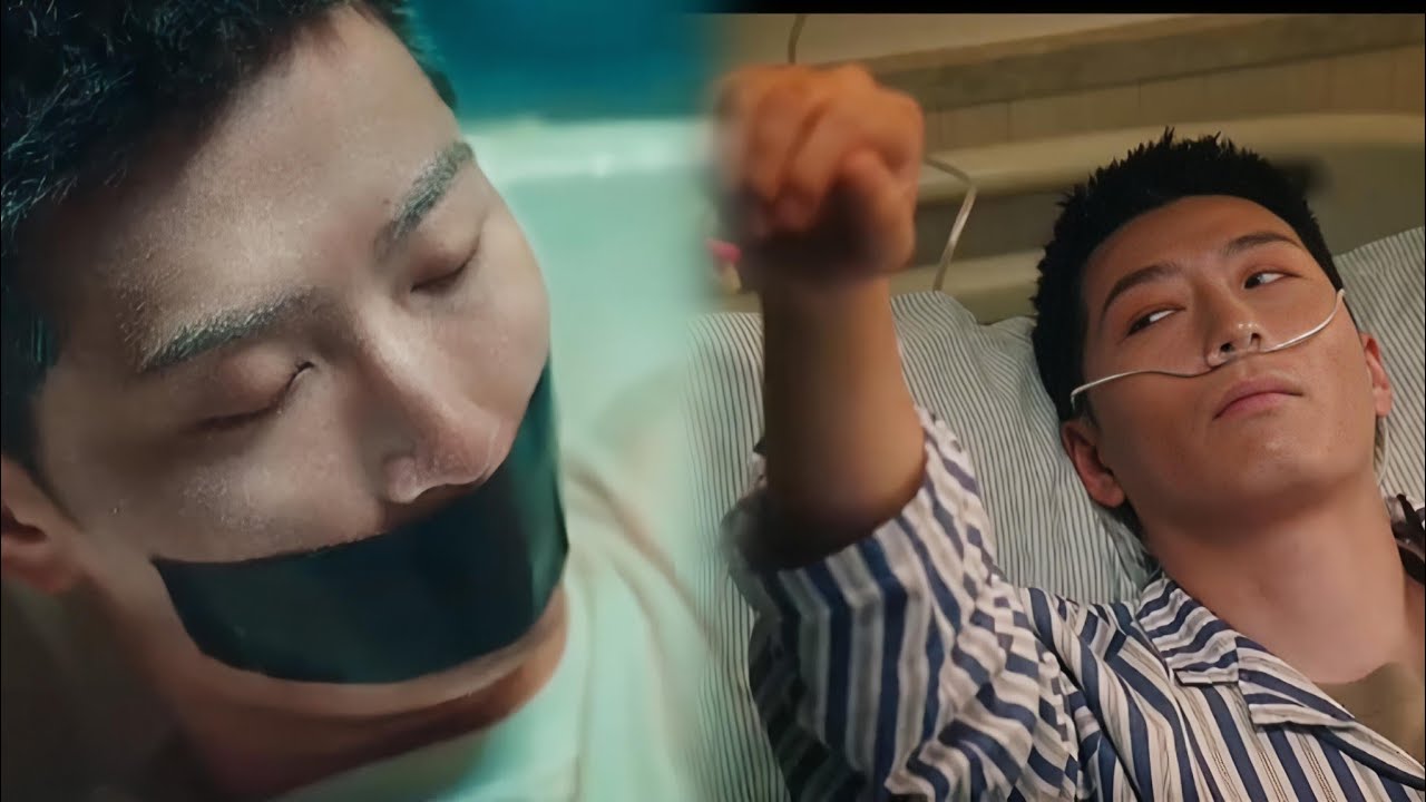 He was kidnapped and had difficulty breathing. - Sick male lead 