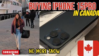 iPhone price in Canada 2024 | How much iPhones 15 Pro cost in Canada for Students |  Lakeshore Vlog