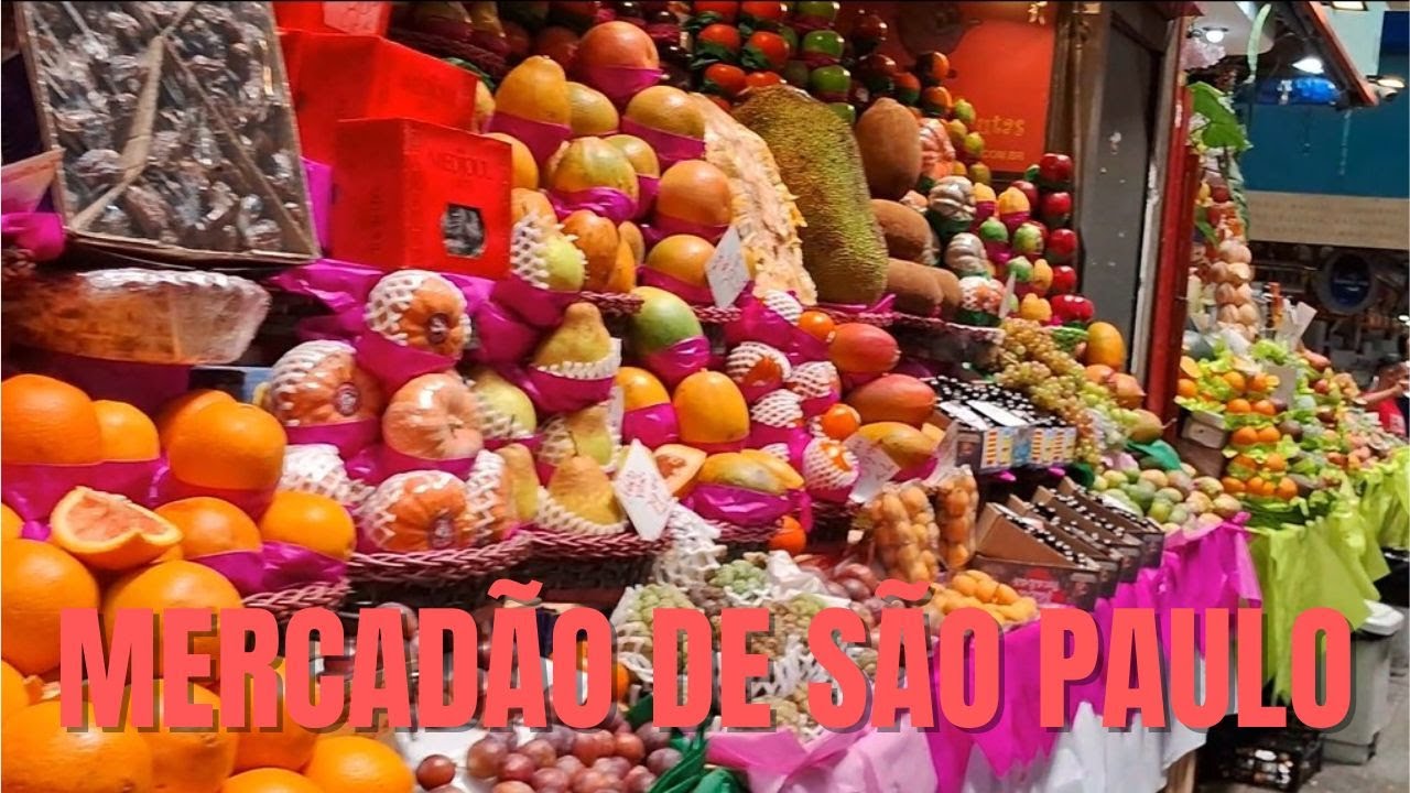🇧🇷 Uma Caminhada Pelo Mercado Municipal de São Paulo - Mercadão