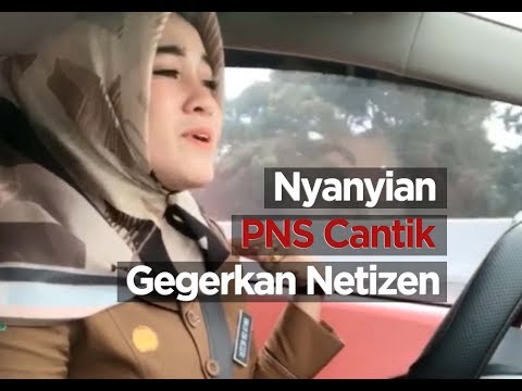 Nyanyian PNS Cantik ini Viral di Medsos