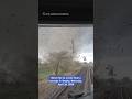 Tornado strikes train in nebraska